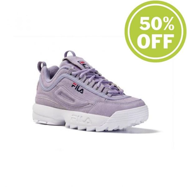 Zapatillas Fila Mujer Lavanda - Disruptor S Low Wmn Sweet Lavender Low-Cut - España 463850KNY